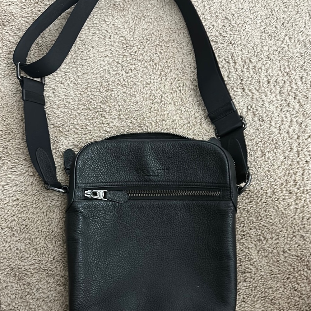 Coach Black Messenger Bag